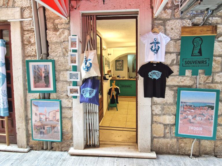Secret Gallery w Trogirze – sklepik z duszą na chorwackim wybrzeżu